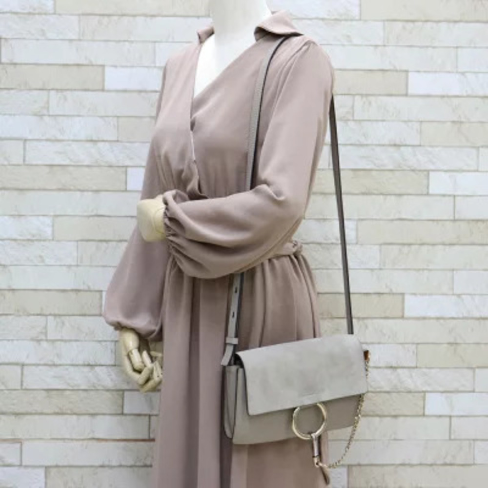 Chloe Shoulder Bag Gray - Picture 2 of 8